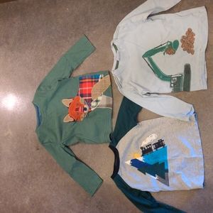 Mini Boden Long Sleeve T-shirt Bundle size 2-3T